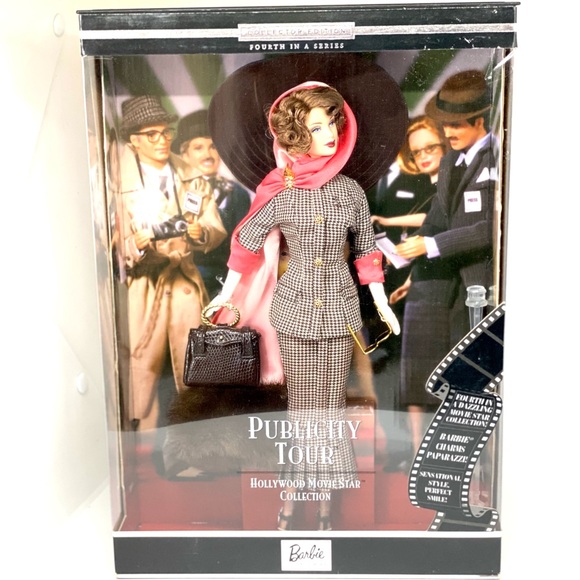 Publicity Tour Barbie💥2000~NIB💥Hollywood Movie Star Collection 4th in Series - Picture 9 of 15